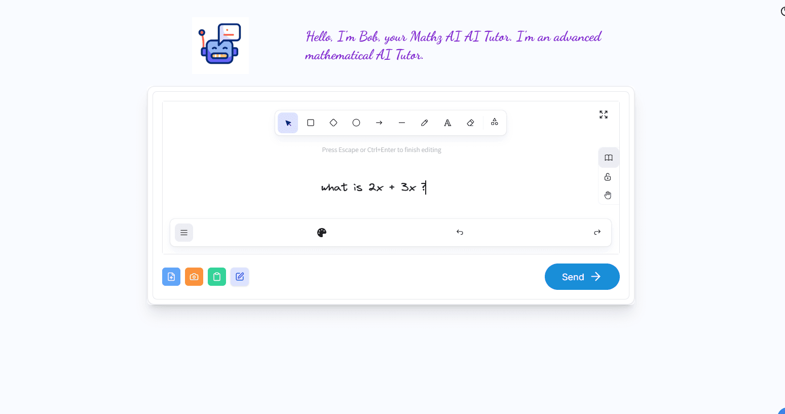 AI Math Tutor slide 1