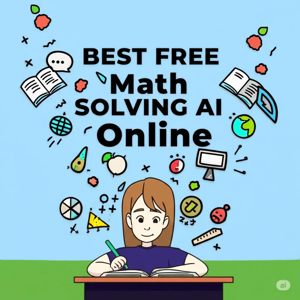 Student using an online math solver tool